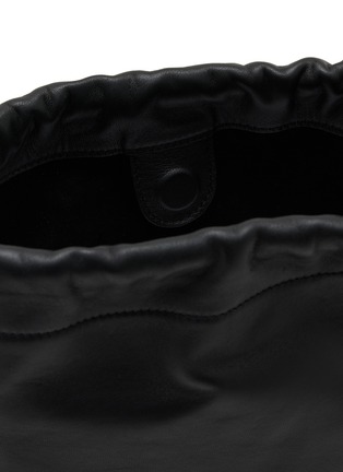 Detail View - Click To Enlarge - ANN DEMEULEMEESTER - Large Philippa Leather Bucket Bag
