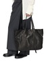 Figure View - Click To Enlarge - ANN DEMEULEMEESTER - Bes Leather Tote Bag