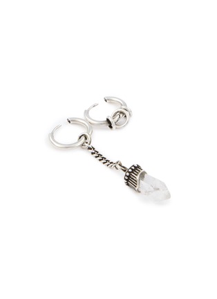 Detail View - Click To Enlarge - ANN DEMEULEMEESTER - Vira Quartz Stone Earrings