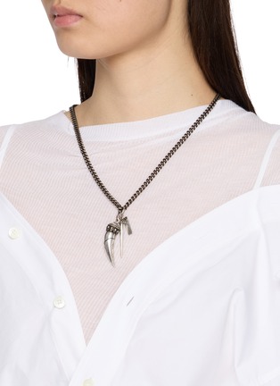 Figure View - Click To Enlarge - ANN DEMEULEMEESTER - Mikke Charm Chunky Necklace