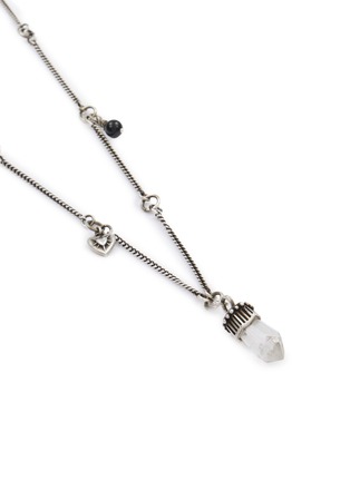 Detail View - Click To Enlarge - ANN DEMEULEMEESTER - Impi Quartz Stone Necklace