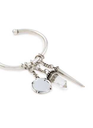 Detail View - Click To Enlarge - ANN DEMEULEMEESTER - Arto Quartz Stone Charm Bracelet