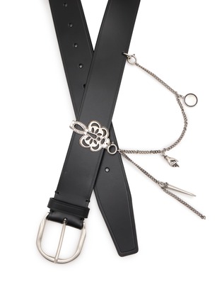 Detail View - Click To Enlarge - ANN DEMEULEMEESTER - Ranja Charm Belt