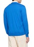 Back View - Click To Enlarge - TOMORROWLAND - V-Neck American Sea Island Cotton Knit Cardigan