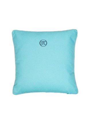 Detail View - Click To Enlarge - OLYMPIA LE-TAN - Capri Island Of The Sun Printed Cushion