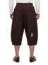 Back View - Click To Enlarge - ADIDAS - X Wales Bonner Y-3 Rip Shorts
