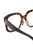 Detail View - Click To Enlarge - LOEWE - Anagram Acetate Square Optical Glasses