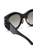 Detail View - Click To Enlarge - LOEWE - Anagram Acetate Round Sunglasses