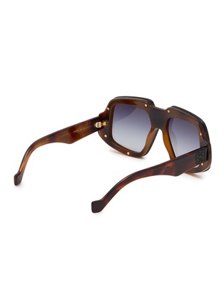 Figure View - Click To Enlarge - LOEWE - Acetate Irregular Sunglasses