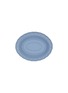 Detail View - Click To Enlarge - ROGER ORFÈVRE - Large Oval Bread Basket — Pastel Blue