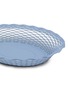Detail View - Click To Enlarge - ROGER ORFÈVRE - Large Oval Bread Basket — Pastel Blue