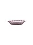 ROGER ORFÈVRE Large Oval Bread Basket — Purple