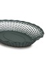 Detail View - Click To Enlarge - ROGER ORFÈVRE - Large Oval Bread Basket — Pine Green