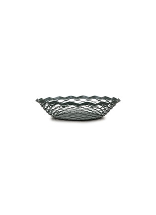 Main View - Click To Enlarge - ROGER ORFÈVRE - Round Bread Basket — Pine Green