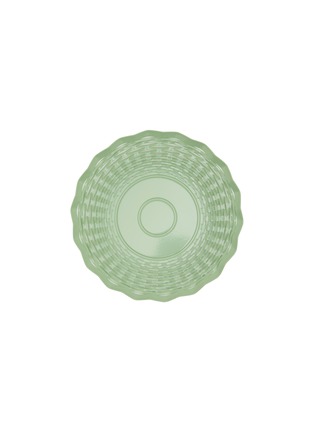 Detail View - Click To Enlarge - ROGER ORFÈVRE - Round Bread Basket — Pastel Green