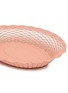 Detail View - Click To Enlarge - ROGER ORFÈVRE - Large Oval Bread Basket — Old Pink