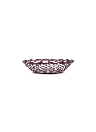 Main View - Click To Enlarge - ROGER ORFÈVRE - Round Bread Basket — Purple