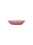 ROGER ORFÈVRE Large Oval Bread Basket — Red