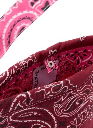 Detail View - Click To Enlarge - CALL IT BY YOUR NAME - Seau Cotton Bucket Bag