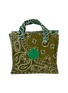 CALL IT BY YOUR NAME Mini Quilted Cabas Clover Tote Bag
