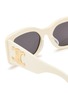 Detail View - Click To Enlarge - CELINE - Triomphe Acetate Rectangle Sunglasses