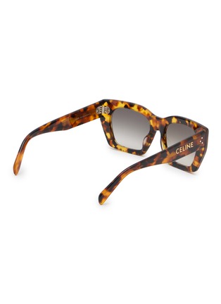 Figure View - Click To Enlarge - CELINE - 3 Dots Acetate Square Sunglasses