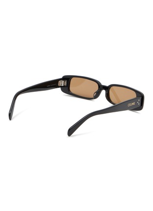 Figure View - Click To Enlarge - CELINE - 3 Dots Acetate Rectangular Sunglasses