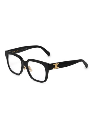 Main View - Click To Enlarge - CELINE - Triomphe Mini Acetate Square Optical Glasses