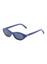 CELINE Triomphe Mini Acetate Oval Sunglasses