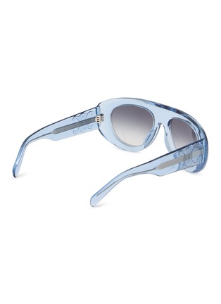 Figure View - Click To Enlarge - CELINE - 3 Dots Acetate Round Sunglasses