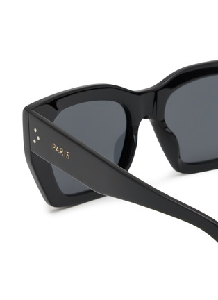 Detail View - Click To Enlarge - CELINE - 3 Dots Acetate Square Sunglasses