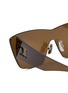 Detail View - Click To Enlarge - CELINE - Sundown Nylon Shield Sunglasses