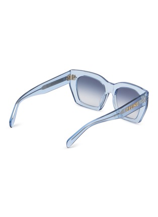 Figure View - Click To Enlarge - CELINE - 3 Dots Acetate Square Sunglasses