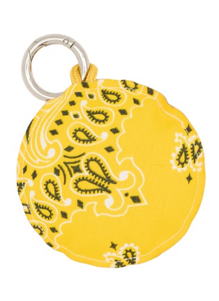 Detail View - Click To Enlarge - CALL IT BY YOUR NAME - Happy Face Cotton Bag Charm