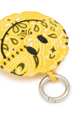 Detail View - Click To Enlarge - CALL IT BY YOUR NAME - Happy Face Cotton Bag Charm