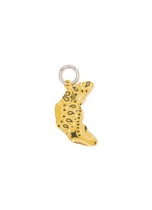 Detail View - Click To Enlarge - CALL IT BY YOUR NAME - Croissant Cotton Bag Charm