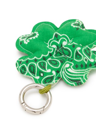 Detail View - Click To Enlarge - CALL IT BY YOUR NAME - Trefle Cotton Bag Charm