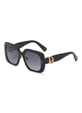 Main View - Click To Enlarge - DIOR - Oblique S1F Acetate Square Sunglasses
