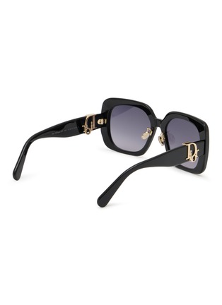 Figure View - Click To Enlarge - DIOR - Oblique S1F Acetate Square Sunglasses