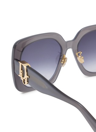 Detail View - Click To Enlarge - DIOR - Oblique S1F Acetate Square Sunglasses