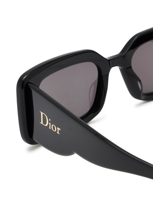 Detail View - Click To Enlarge - DIOR - LuckyCharms S1F Acetate Rectangular Sunglasses