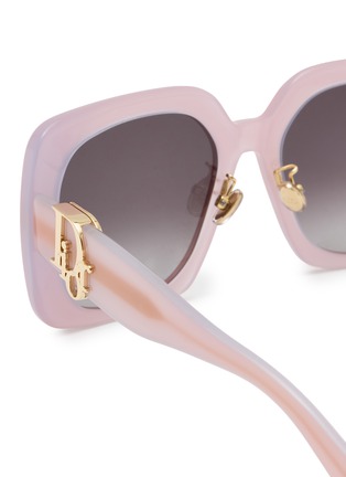 Detail View - Click To Enlarge - DIOR - Oblique S1F Acetate Square Sunglasses