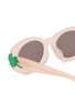Detail View - Click To Enlarge - DIOR - Clover B1F Acetate Round Sunglasses