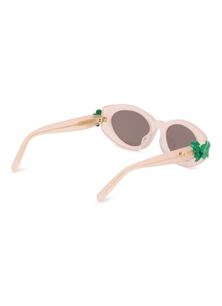Figure View - Click To Enlarge - DIOR - Clover B1F Acetate Round Sunglasses