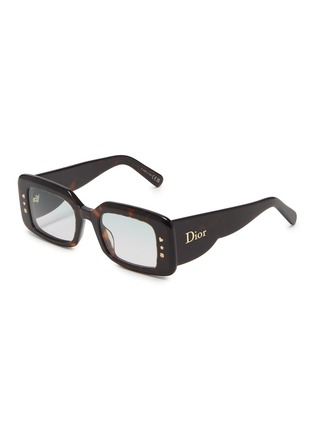 Main View - Click To Enlarge - DIOR - LuckyCharms S1I Acetate Rectangular Sunglasses