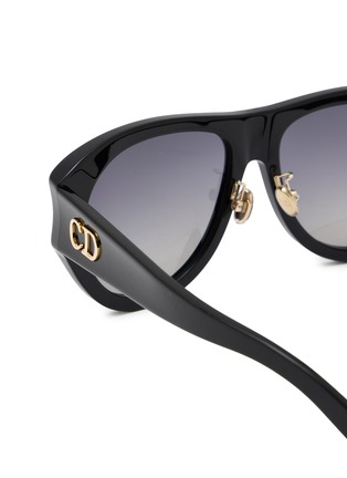 Detail View - Click To Enlarge - DIOR - DiorGlow A1FAcetate Square Sunglasses