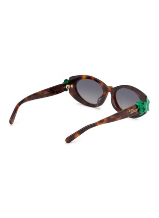 Figure View - Click To Enlarge - DIOR - Clover B1F Acetate Sunglasses
