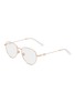 DIOR Petit CDO R2U Metal Oval Optical Glasses