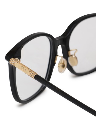 Detail View - Click To Enlarge - DIOR - Mini CD O S10F Acetate Square Optical Glasses