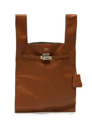 Main View - Click To Enlarge - BEAUTIFUL PEOPLE - Large Market Shrink Leather Bag